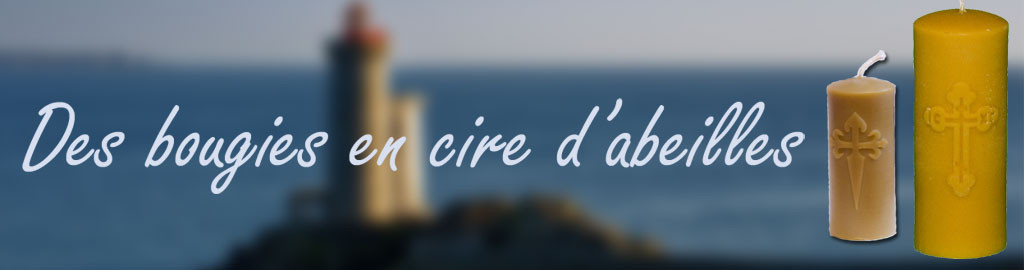 Bougie 100% cire d'abeille